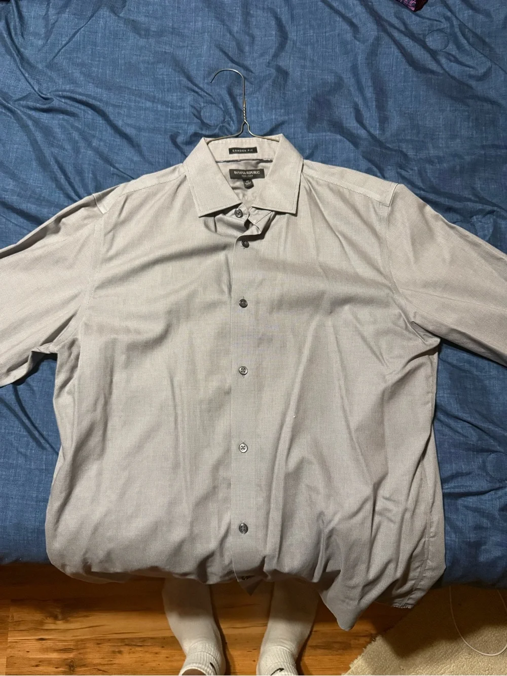 Grey Banana Republic                    Camden Fit Dress Shirt
